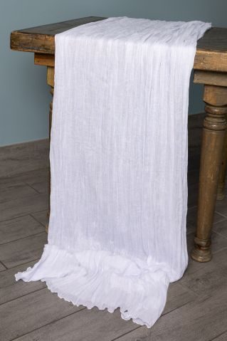 Specialty Harmony White table runner